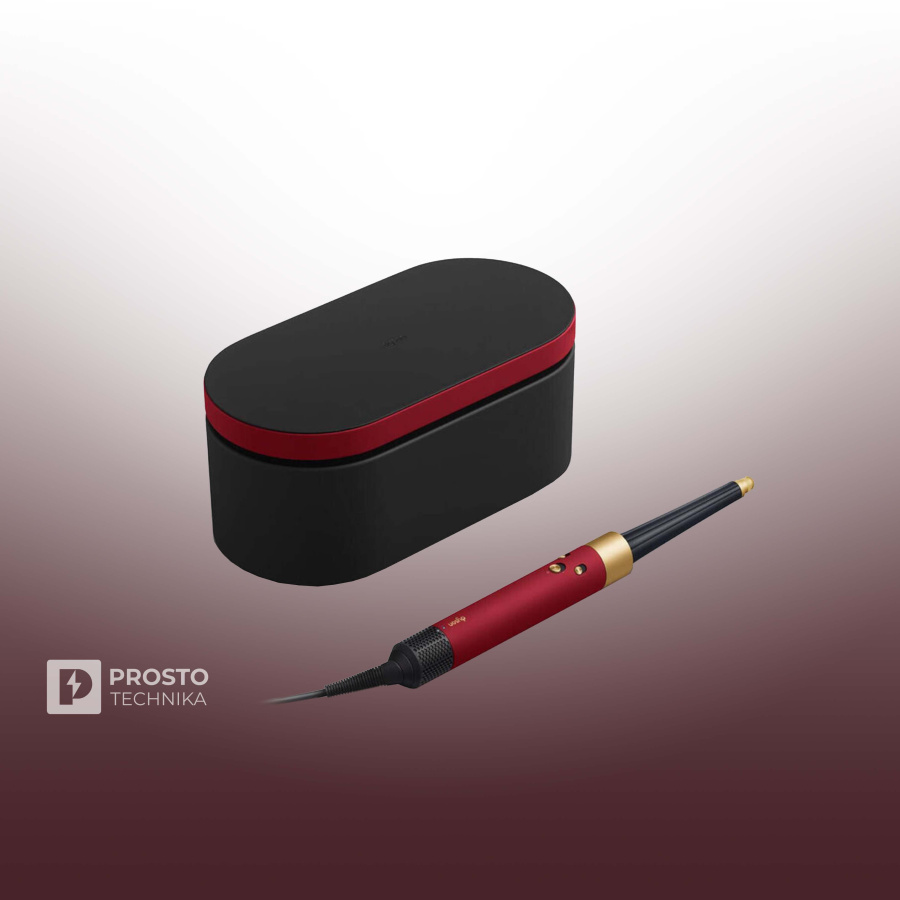 Стайлер Dyson Airwrap i.d. Long HS08 Straight+Wavy (Red Velvet/Gold)